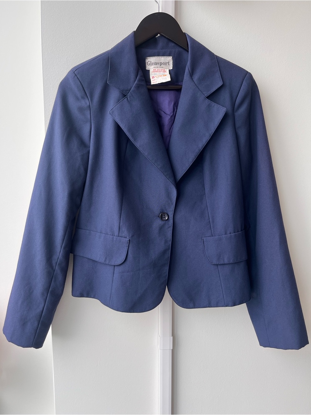 Canadian Vintage Navy Blazer